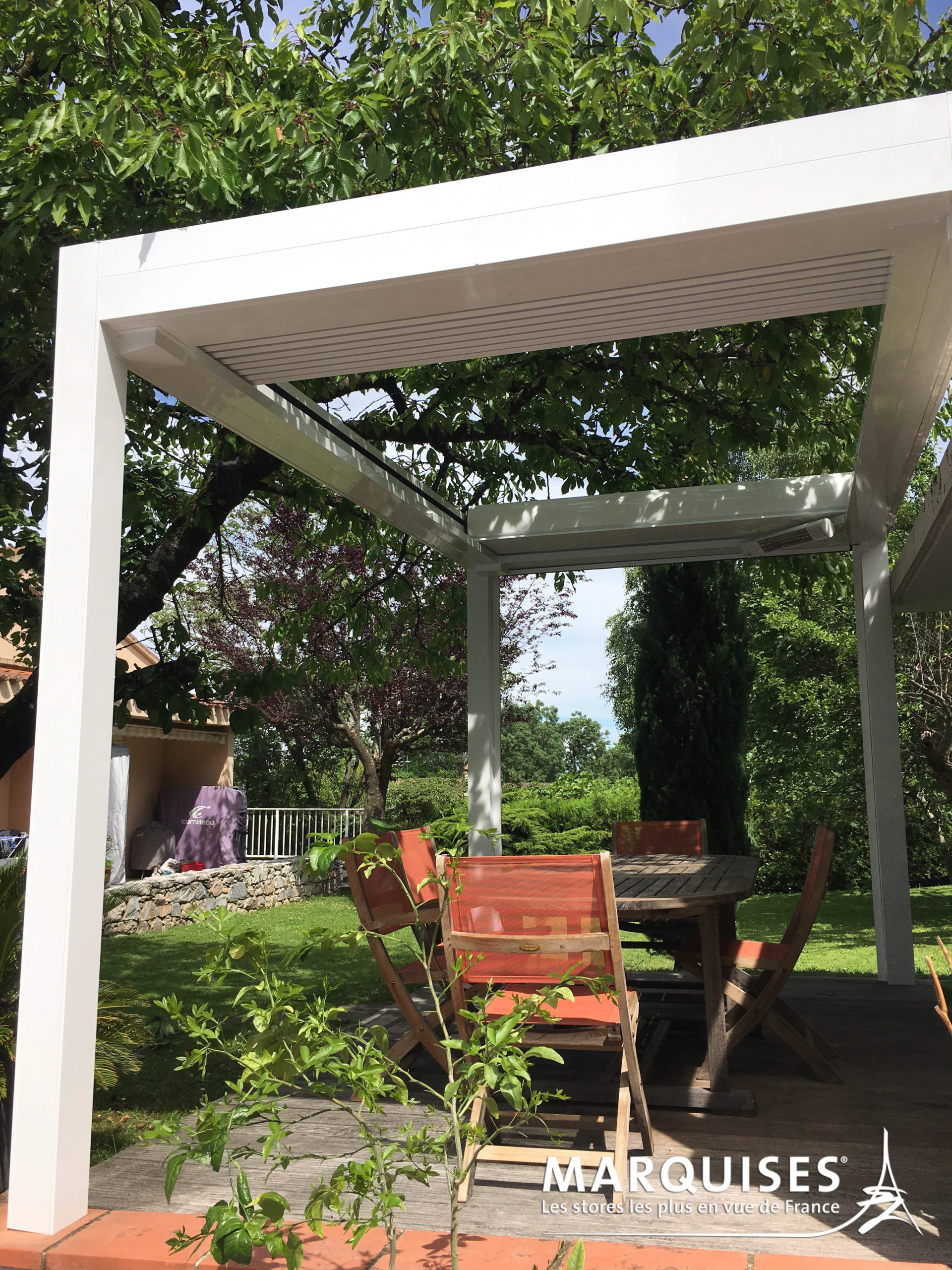 pergola open R pour espace jardin réduit